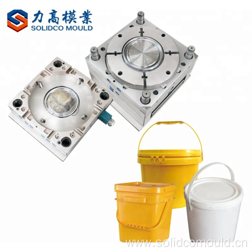 Plastic high quality custom paint bucket mould maker